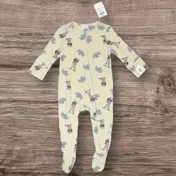 Cotton On Baby Biggie Smalls Notorious BIG Footie Sleeper NWT - Picture 1 of 2